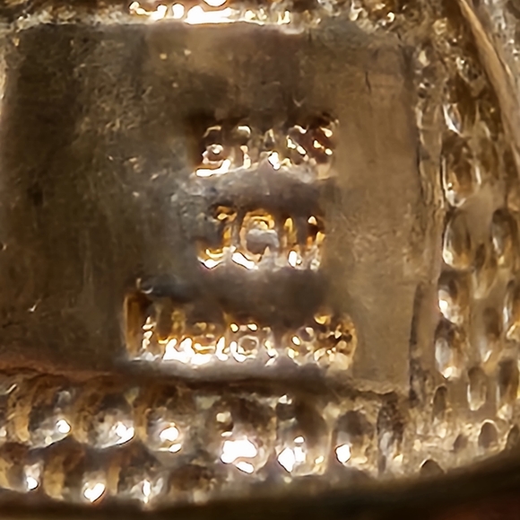 Vintage blue pave rhinestone statement ring 💍 - Picture 5 of 5